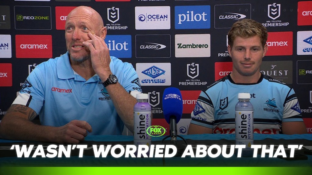 Fitzy celebrates extension with bounce back win in Canberra | Sharks Press Conference