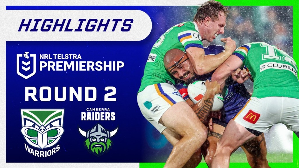 NRL Highlights: Warriors v Raiders - Round 2 | NRL on Nine