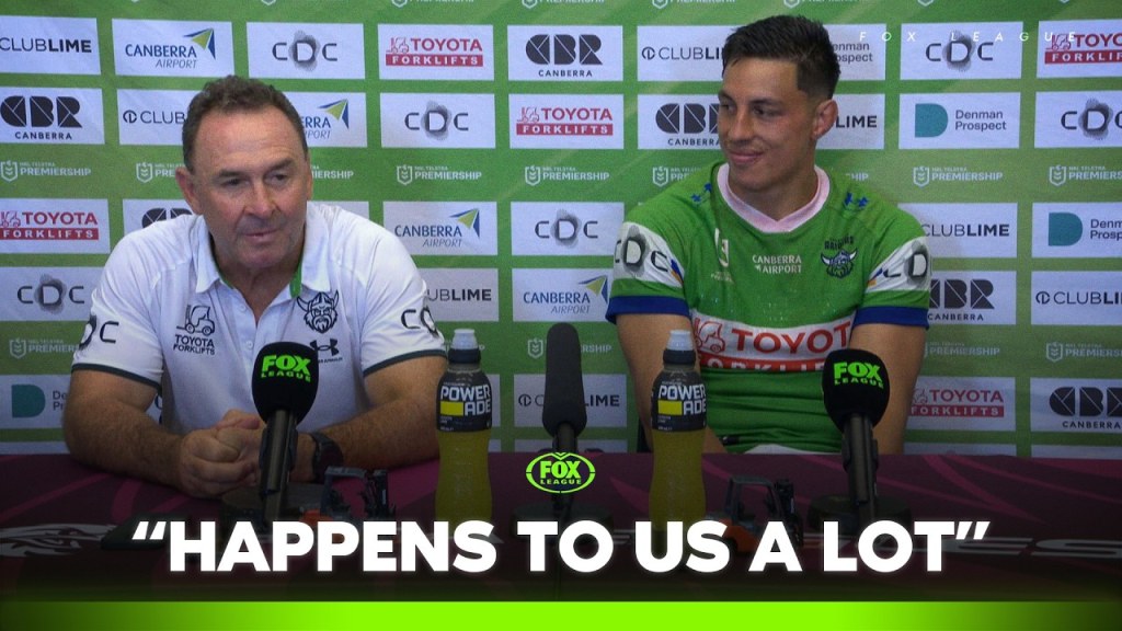 ‘I Don’t Care’ Ricky doesn’t hold back after Golden-Point round 1win | Raiders Press Conference