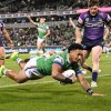 Simi Sasagi stars as Canberra Raiders win 26-22 over Melbourne Storm