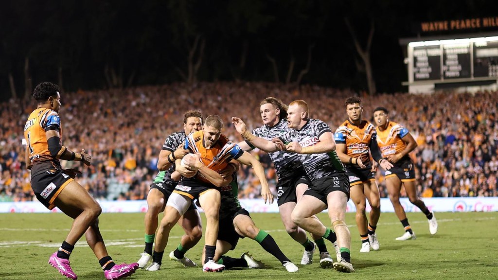 Ethan Strange exits Tigers clash with injury as Daine Laurie makes Raiders debut