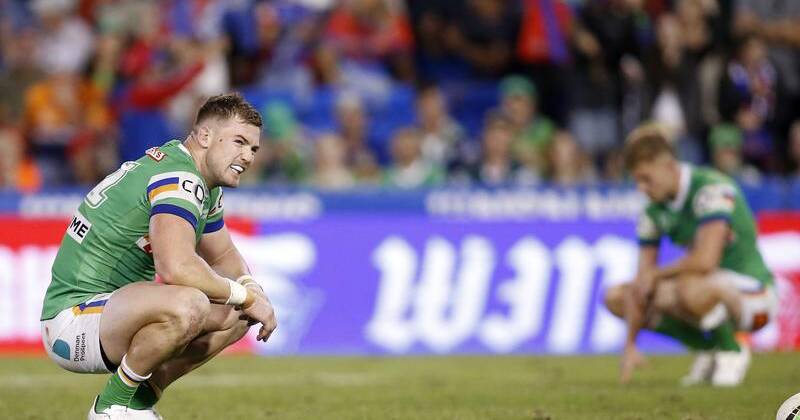 Hudson Young says a hair-pulling incident involving Dom Young happened in the "heat of the battle". Photo: Darren Pateman/AAP PHOTOS