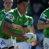 Raiders skipper Joseph Tapine wants to remain in Canberra for the rest of his career. Photo: Lukas Coch/AAP PHOTOS