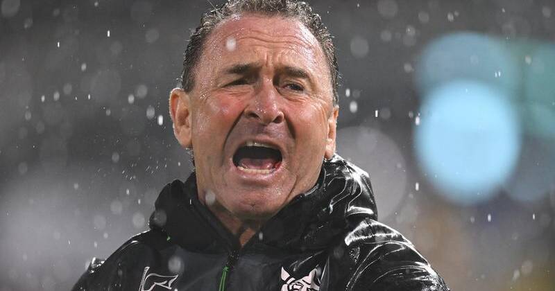 Raiders coach Ricky Stuart has criticised the NRL's six-again rule changes.  Photo: Lukas Coch/AAP PHOTOS