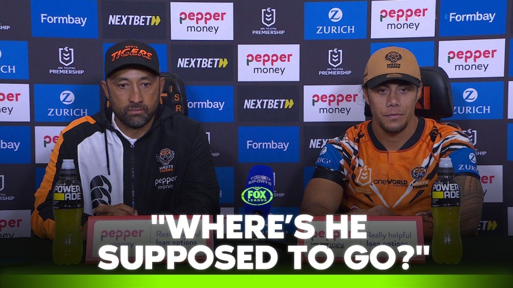 Benji Marshall hits back after skipper Api Koroisau was sent to the bin 😡 | Tigers Press Conference