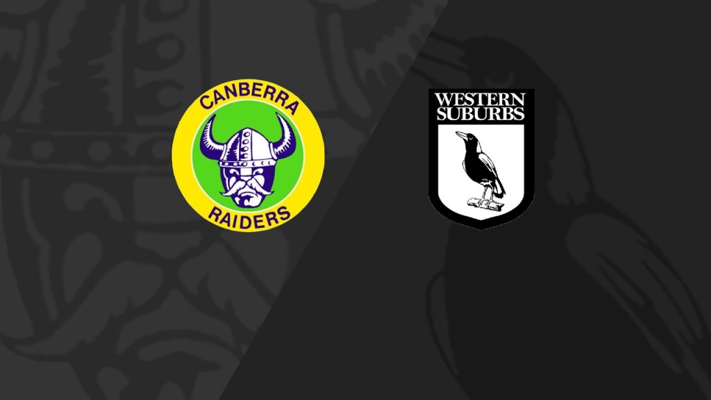 Canberra Raiders v Western Suburbs Magpies | Round 19, 1983 | Match Highlights | NRL Throwback