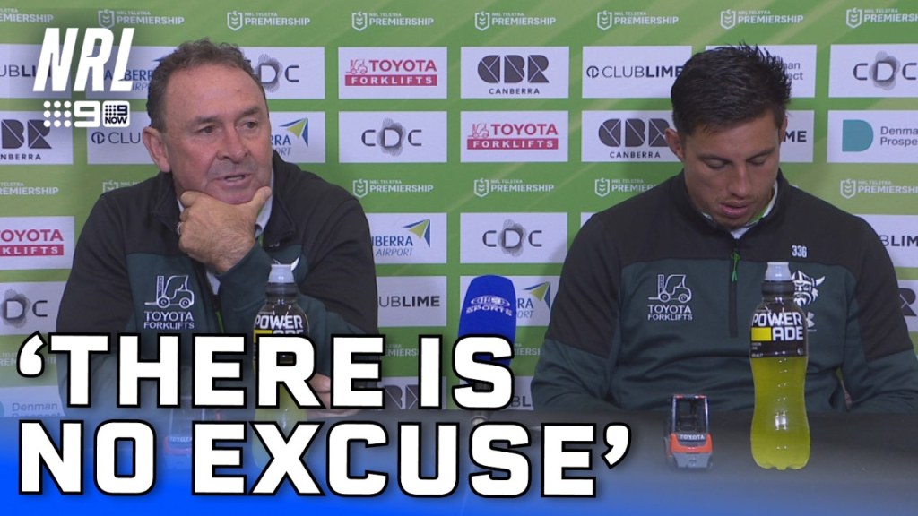 "Just fix it" - Ricky Stuart is fed up with the Raiders errors: NRL Presser | NRL on Nine