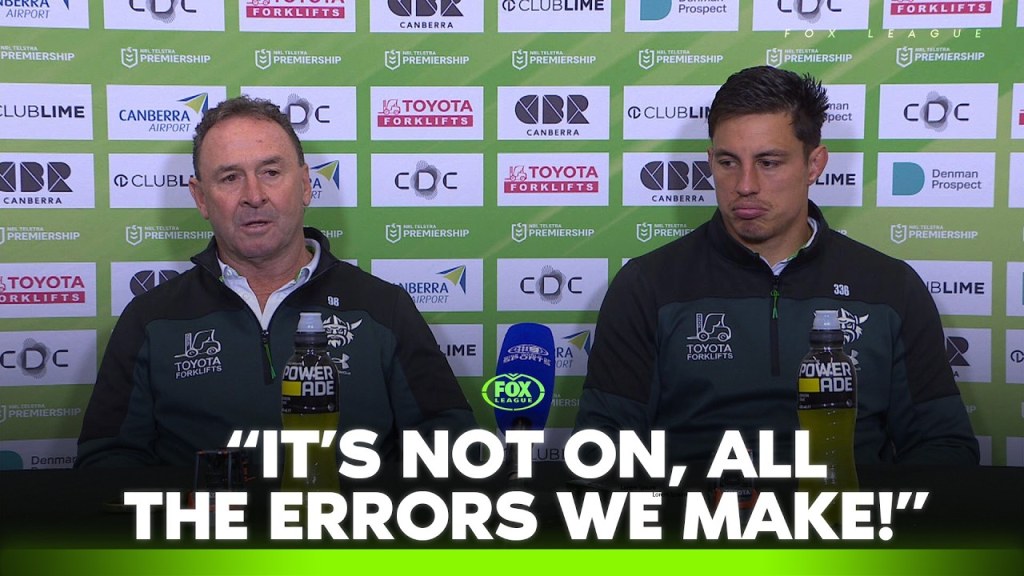 Ricky Stuart lets loose on his Raiders side! "There's no excuse!" 😤 | Raiders Press Conference