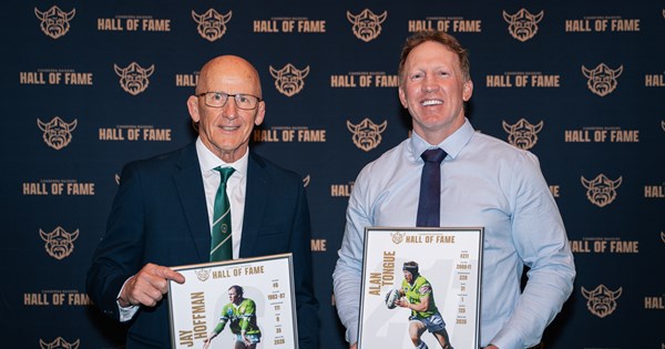 Hoffman and Tongue join Raiders Hall of Fame