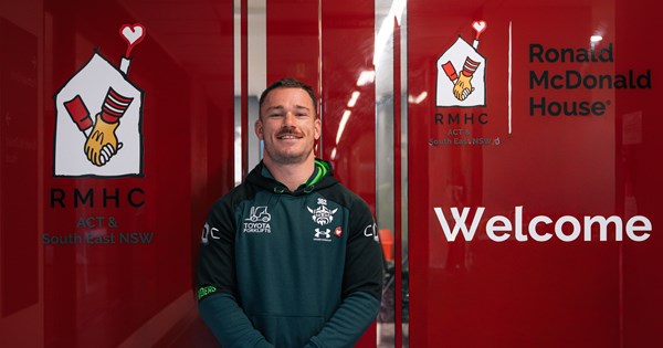 Starling and Weekes named as Ronald McDonald House ACT & South East NSW Ambassadors