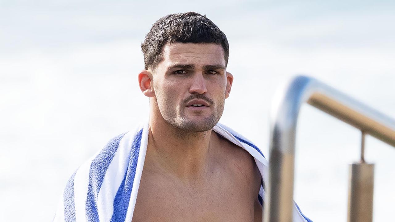 Nathan Cleary braves chilly conditions as Blues stars relax before State of Origin I