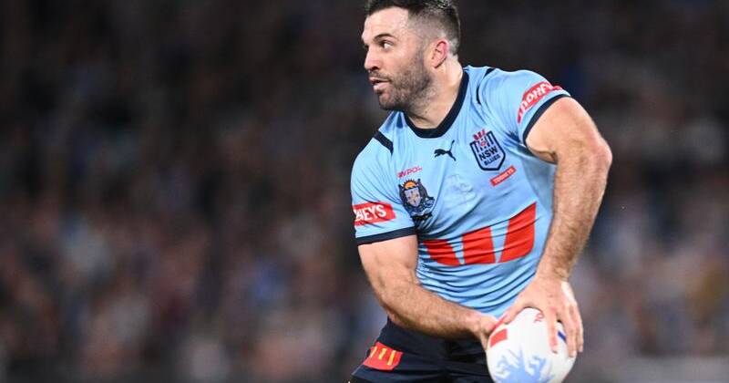 James Tedesco is back in blue after being recalled by NSW for State of Origin game one. Photo: Dan Himbrechts/AAP PHOTOS
