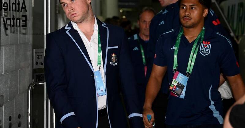Mitchell Moses is racing the clock to be fit for game two of State of Origin in Melbourne. Photo: Dan Himbrechts/AAP PHOTOS