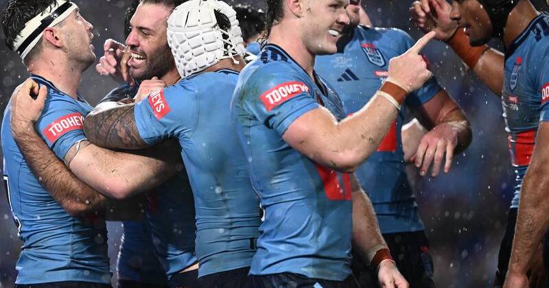 Debutant Ethan Strange has guided NSW to a thrilling series-opening win on a wet night in Sydney. Photo: Dan Himbrechts/AAP PHOTOS