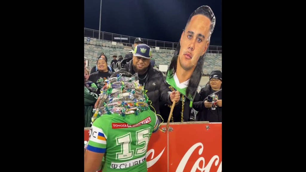 Special night for our newest Raider 💚