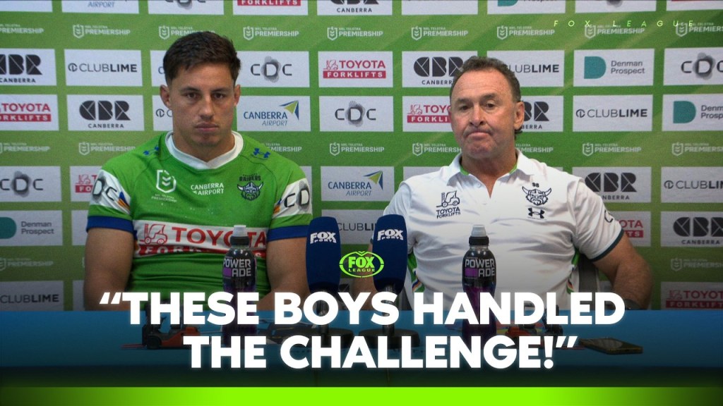 "What I visualised all week" Ricky praises Raiders fast start ⚡ | Raiders Press Conference