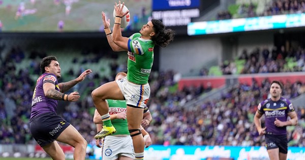 Raiders fall to Storm at AAMI Park