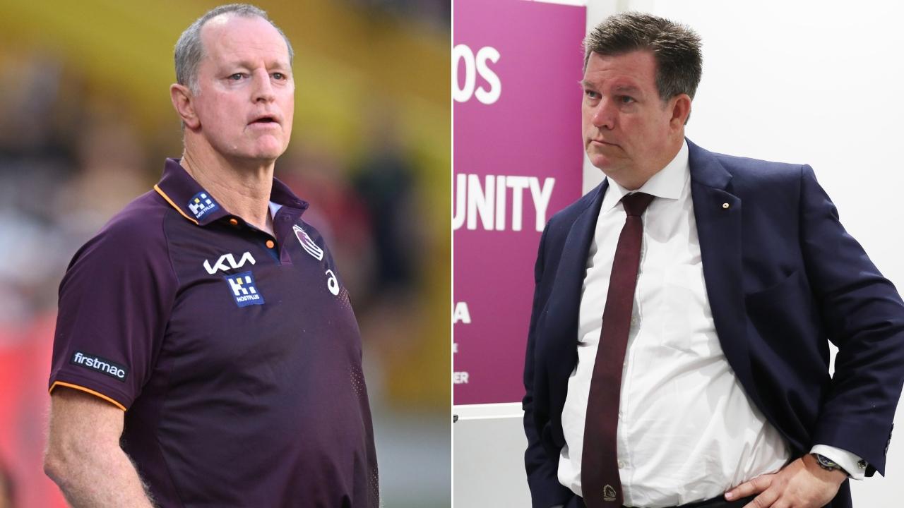 Brisbane chairman launches passionate defence of under-fire coach Michael Maguire