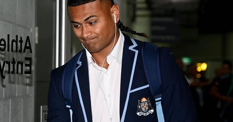 Manly's Haumole Olakau'atu has been left out of the Blues' starting side for Origin II in Melbourne. Photo: Dan Himbrechts/AAP PHOTOS