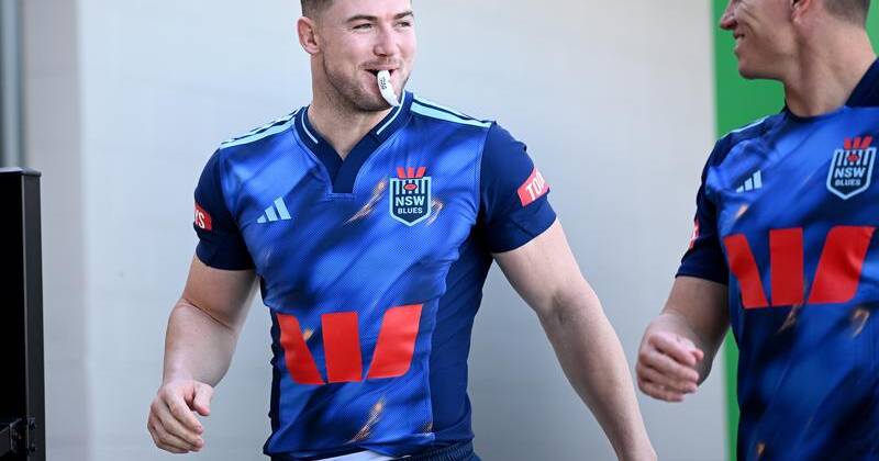 Hudson Young says the NSW Blues are looking to put their sluggish starts behind them. Photo: Dan Himbrechts/AAP PHOTOS