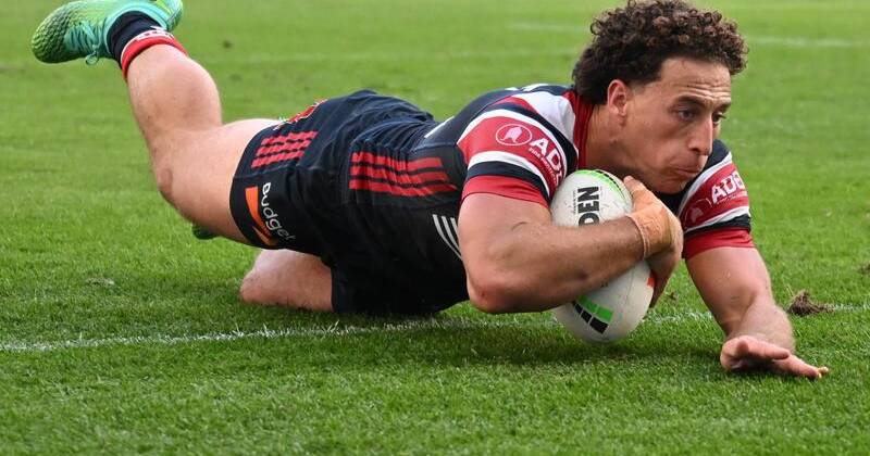 Try-scoring machine Mark Nawaqanitawase is on the verge of a Roosters comeback after ankle surgery. Photo: Dean Lewins/AAP PHOTOS