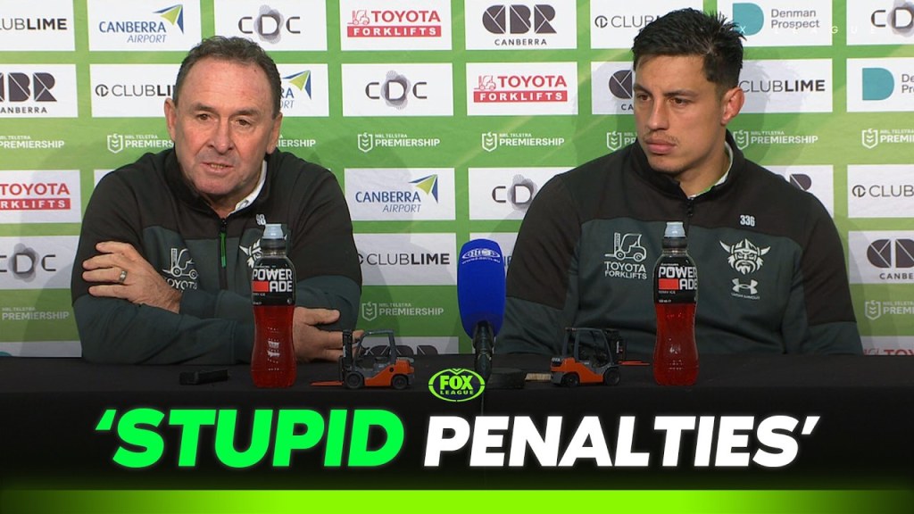 I WAS DISSAPOINTED… 👀 Ricky irate after blown Raiders lead | Canberra Press Conference