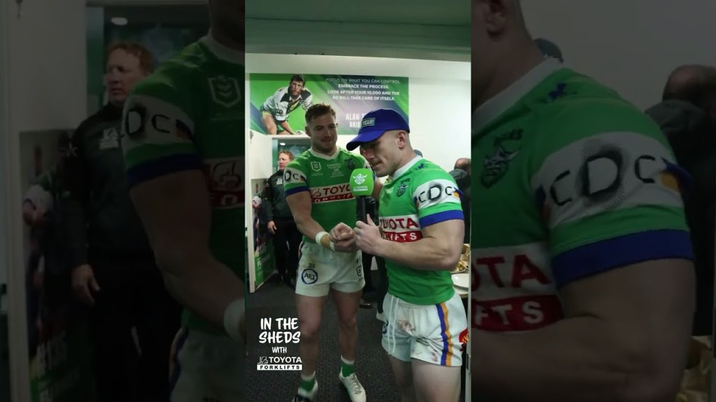 In the Sheds: Raiders v Cowboys