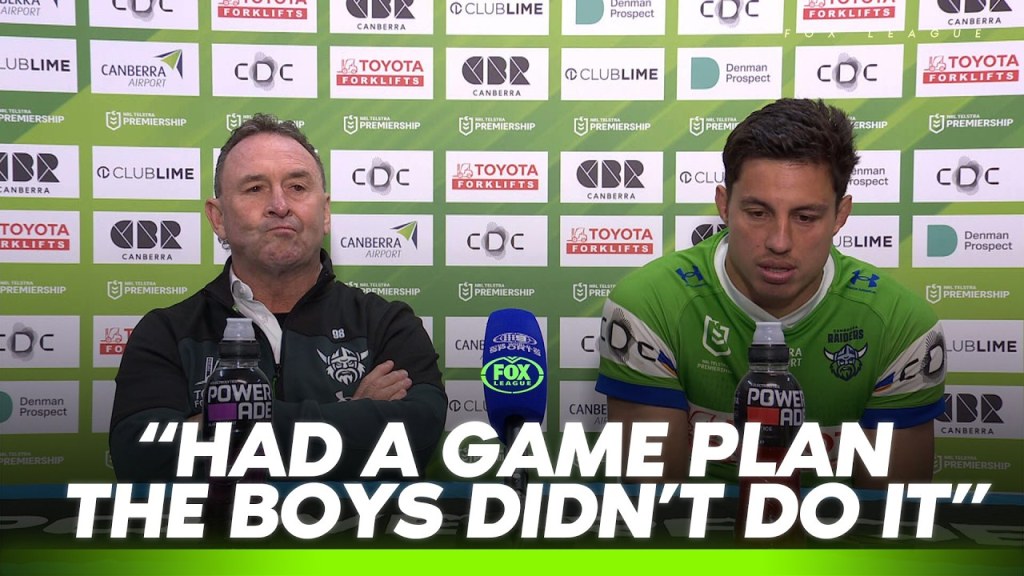 "They had too much class for us!" 🤬 Ricky furious after Chooks thrashing | Raiders Press Conference