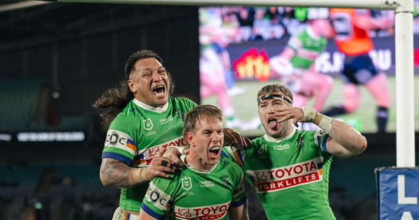 Raiders dominate Bulldogs in huge win at Accor