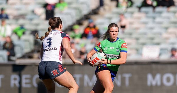 Raiders Women fall short to Roosters in Canberra