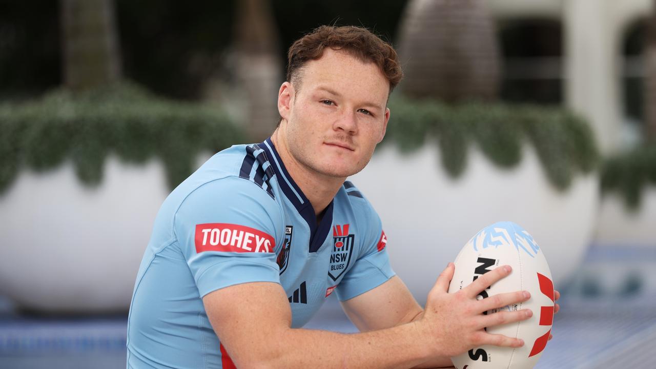 NSW holding their breath after Ethan Strange goes down with ankle injury at Blues camp