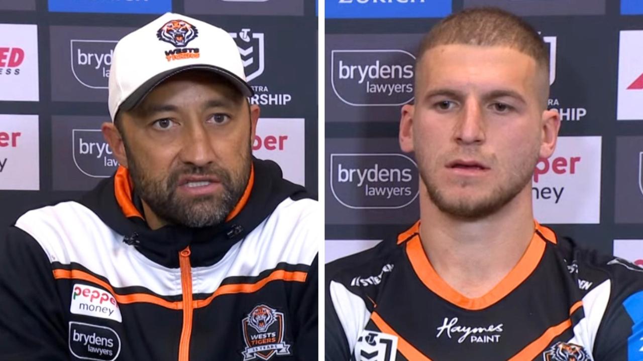 Wests Tigers call Adam Doueihi, Benji Marshall crisis meeting after dramatic training exit