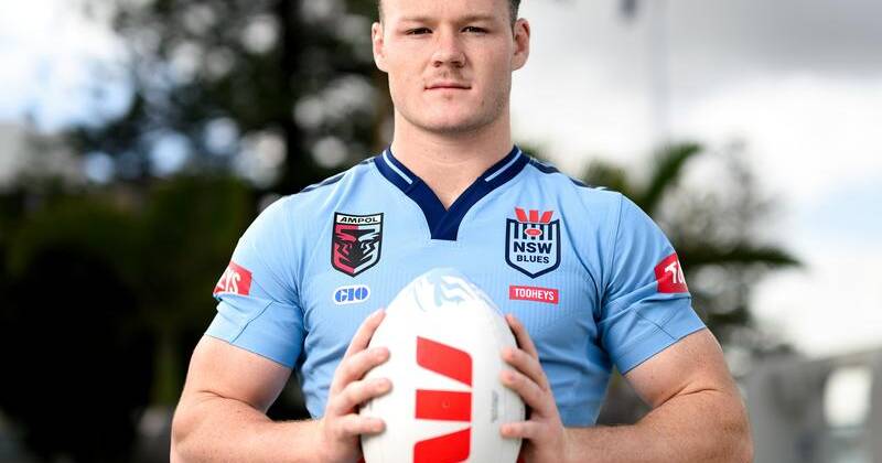 Ethan Strange has suffered a training mishap and is in doubt for the Suncorp Stadium Origin decider. Photo: Steven Markham/AAP PHOTOS