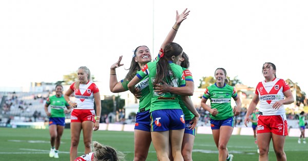 Raiders score big win over Dragons to kick off 2026 NRLW season