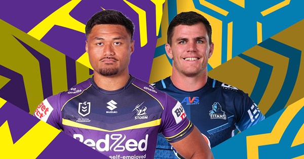 Storm v Titans: Hughes, Meaney return; Tino, Jojo backing up