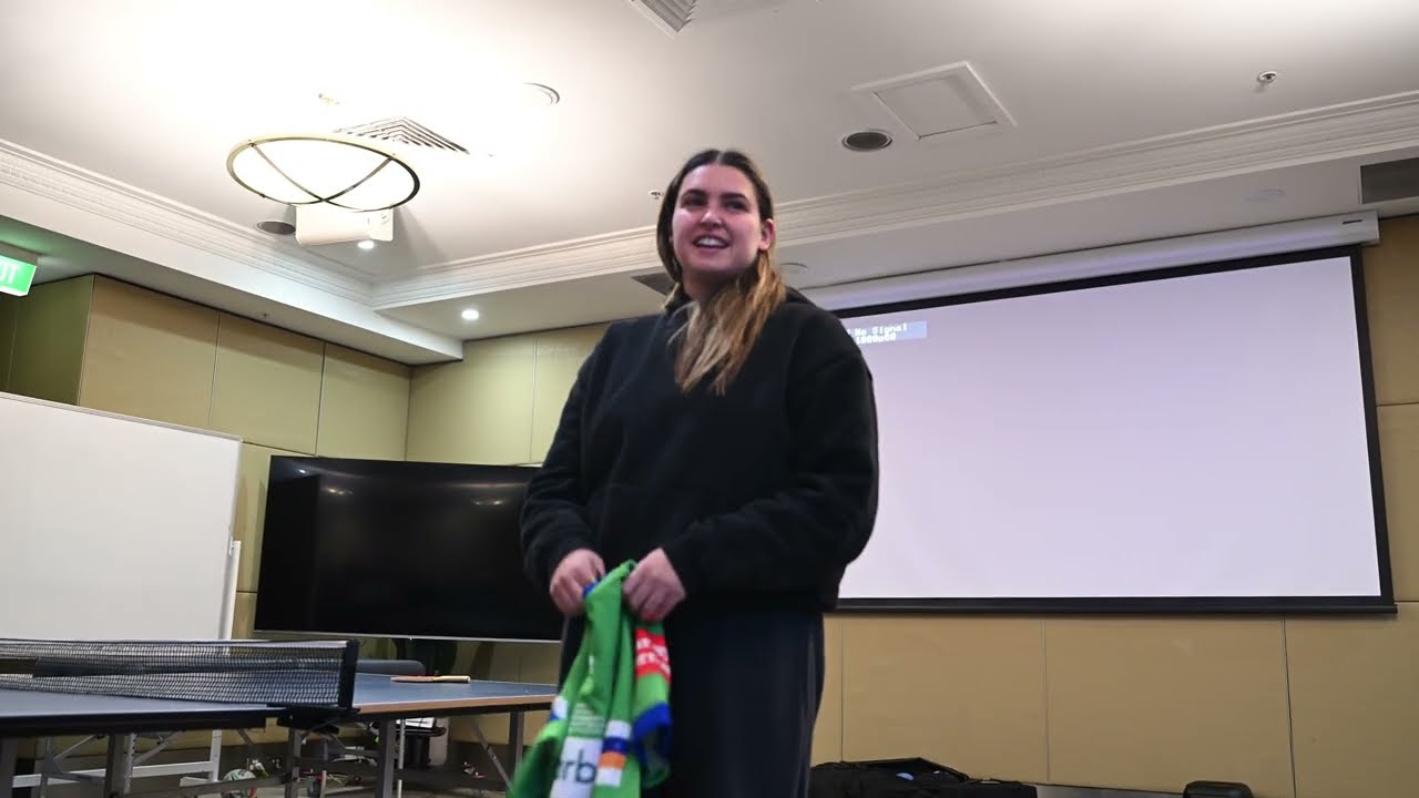 Bobbi Law jersey presentation