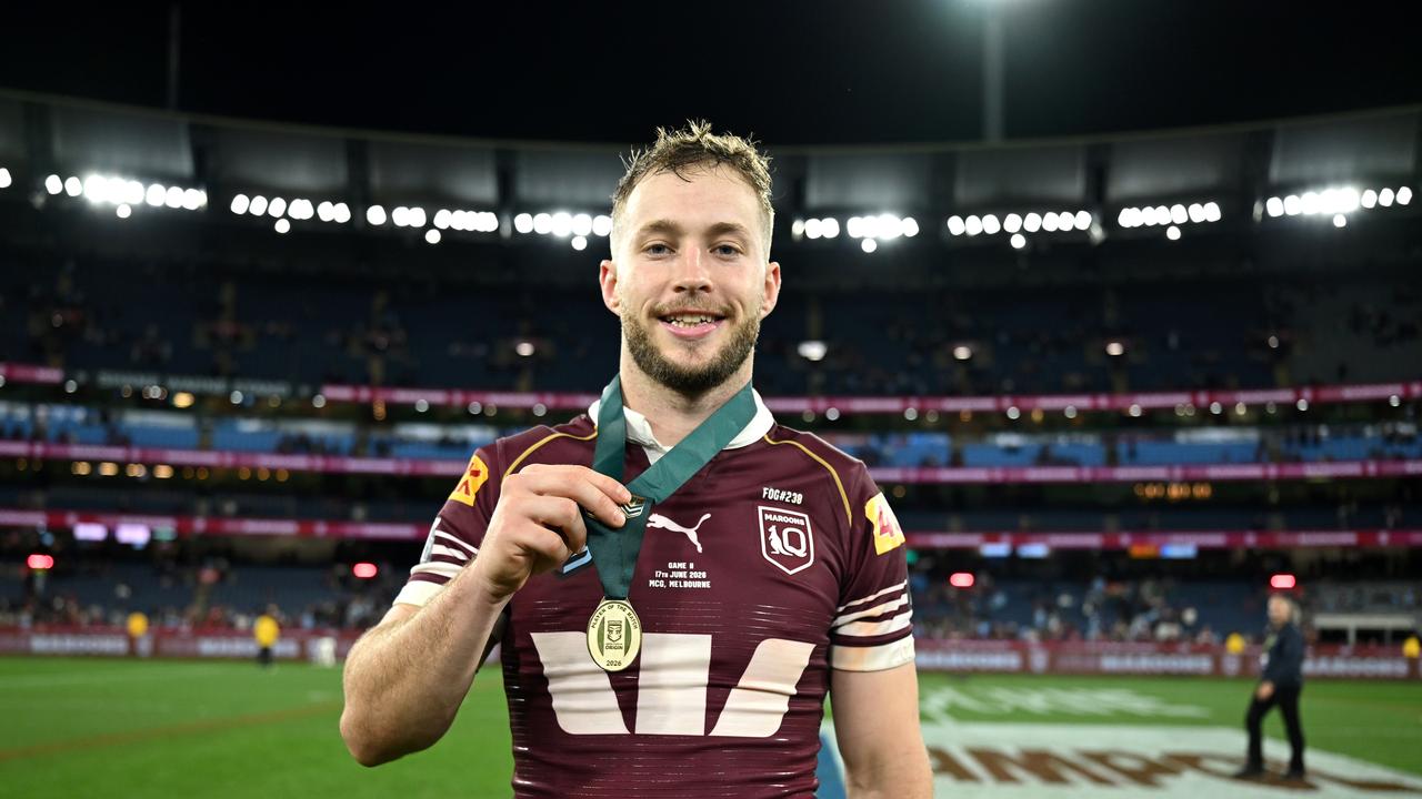 Former Maroons assistant coach Josh Hannay defends Sam Walker over Blues’ ‘hiding’ claims