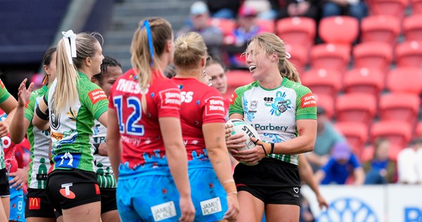Holyman happy with try double as Raiders close in on finals berth