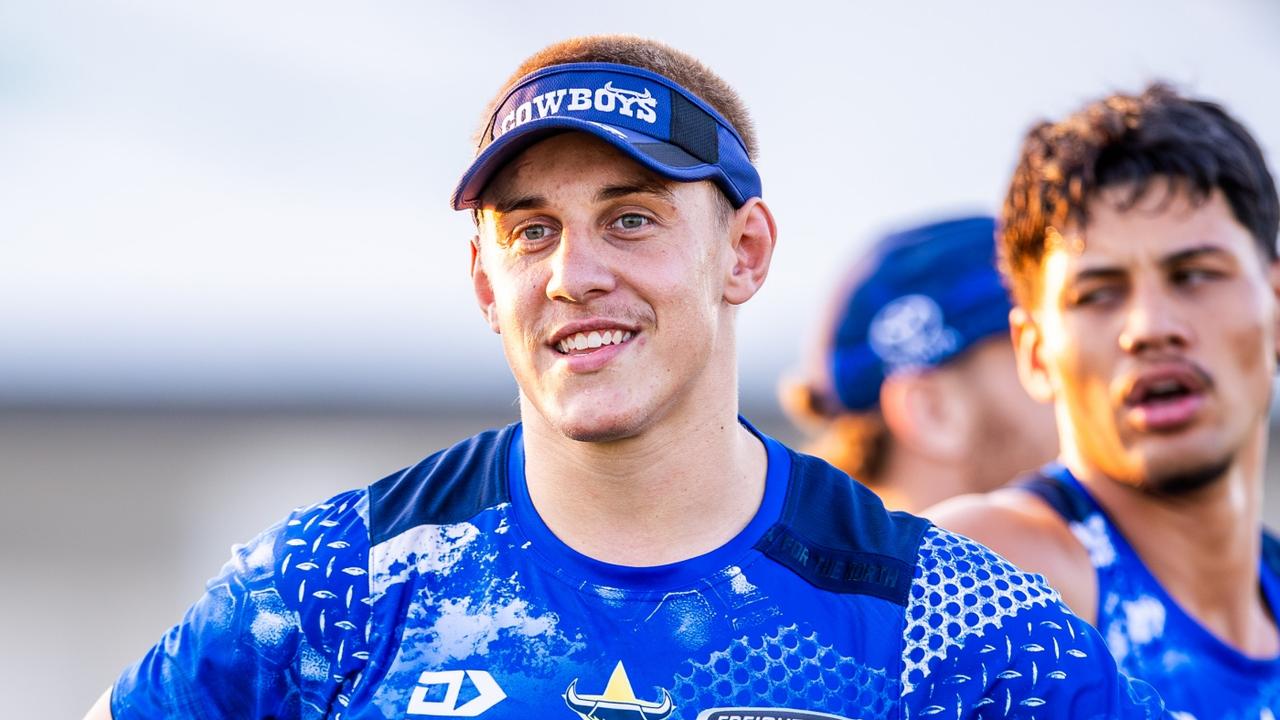 North Queensland Cowboys stave off poaching raid to extend top NRL prospect Kaiden Lahrs