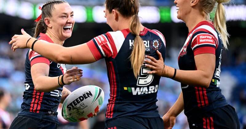 The Roosters are nine from nine to start the NRLW season after taking care of Cronulla. Photo: Dan Himbrechts/AAP PHOTOS