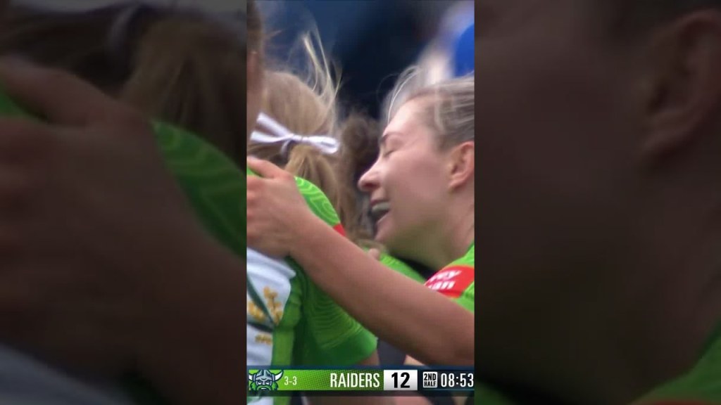B2B tries for the Raiders and they take the lead! 💚