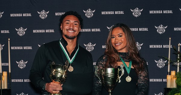 Sasagi and Tufuga win Meninga Medals