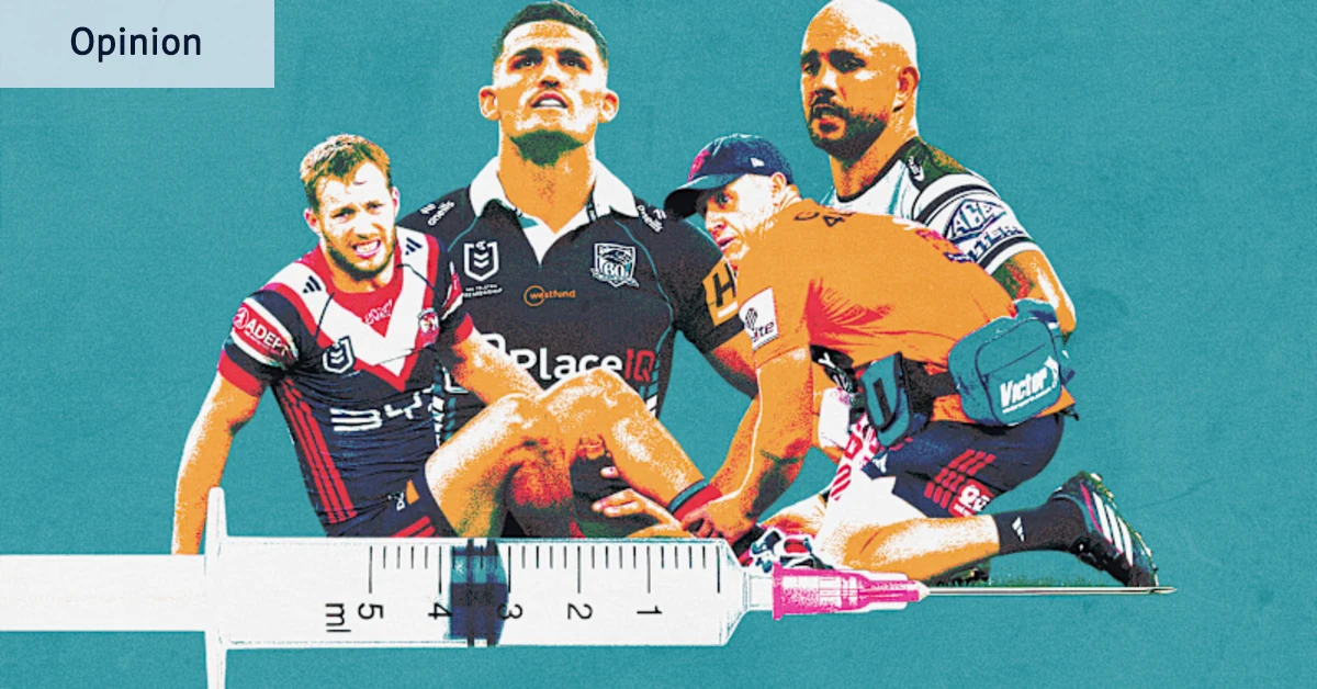 Anaesthetics over aesthetics: welcome to rugby league’s painkiller knockouts