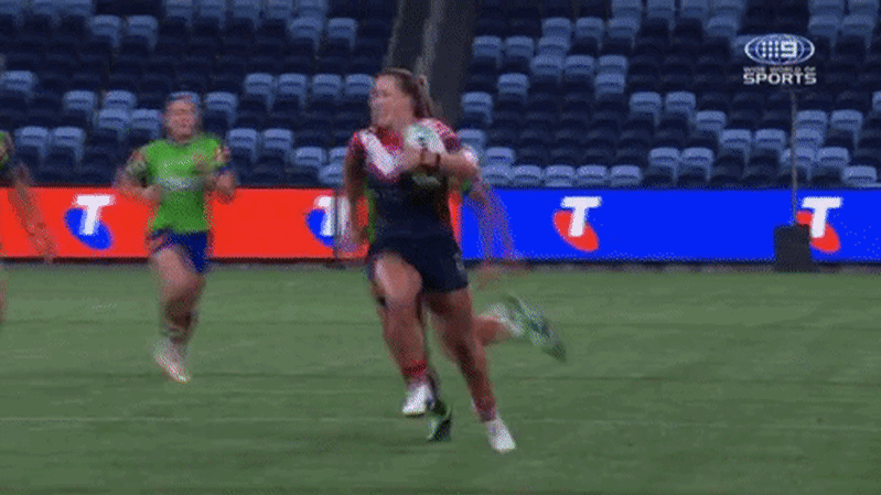 Roosters book third consecutive grand final spot with victory against Raiders
