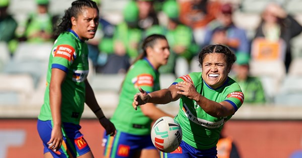 Green energy: Temara sisters putting steel in Raiders' spine