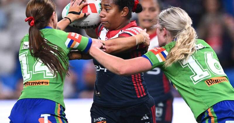 Taina Naividi is looking to parlay a Roosters grand final appearance into Fijian World Cup success. Photo: Dan Himbrechts/AAP PHOTOS