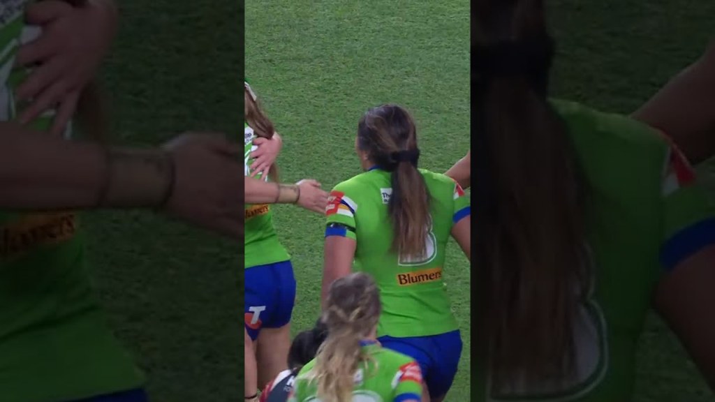 The Raiders only now trail by a converted try 🔥