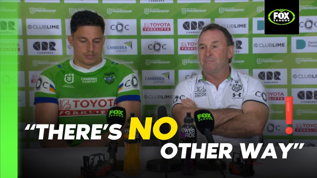 βThere's no other wayβ π Ricky & Tapine on sending Papaliβi out a winner | Raiders Press Conference