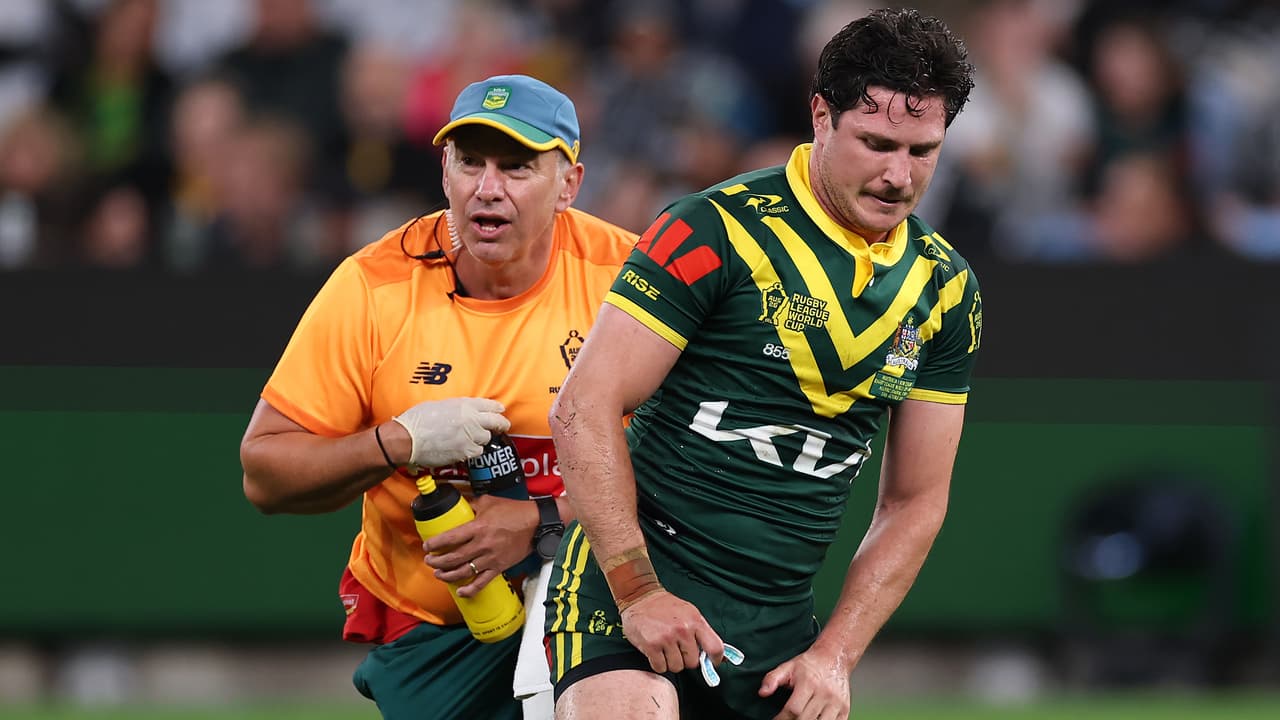 Rugby League World Cup teams: Mitchell Moses’ tournament over after serious leg injury