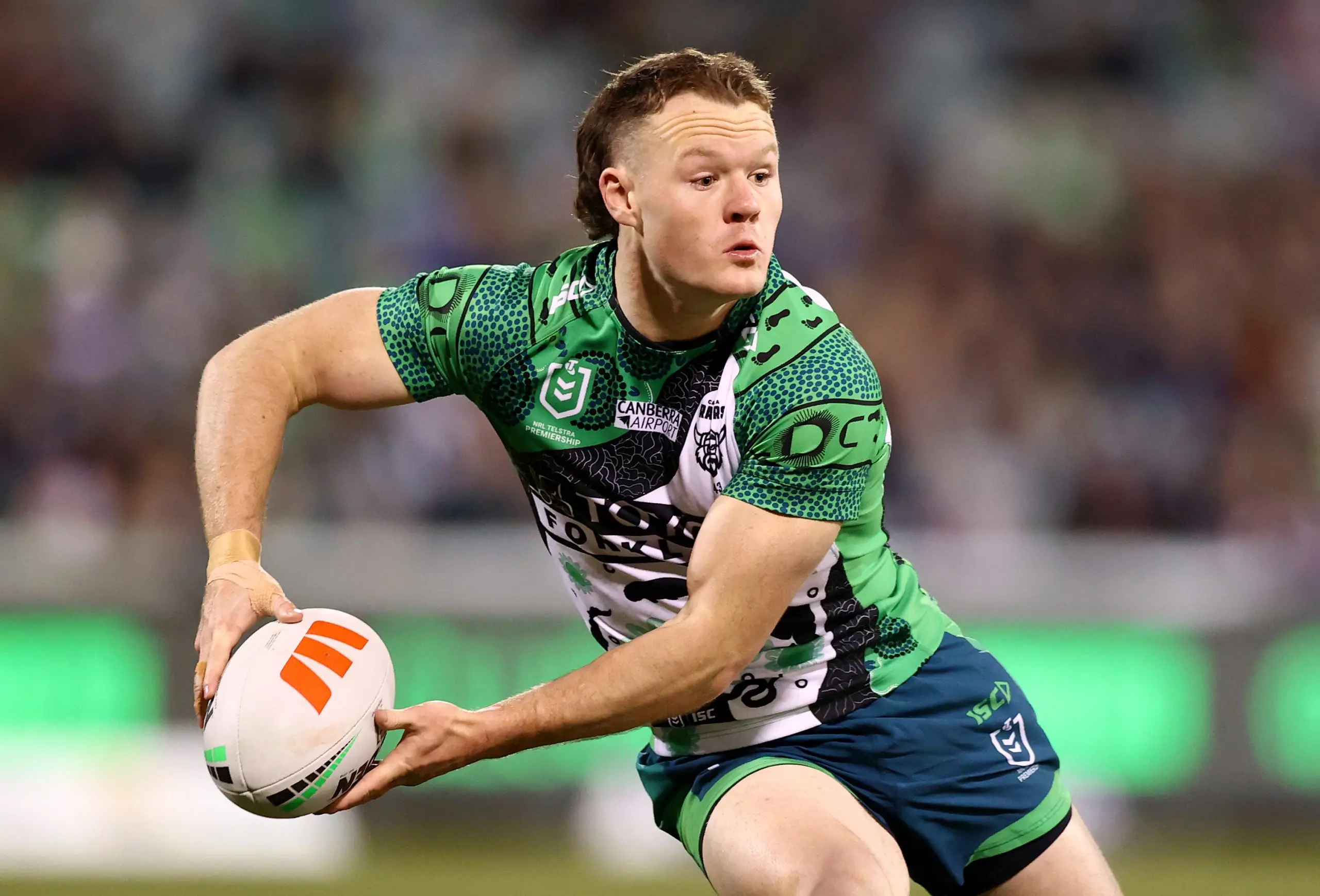 Canberra's Strange shuts down Roosters link